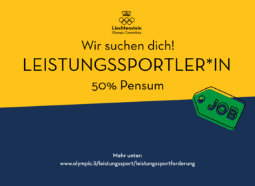 Stellenausschreibung Spitzensportler*in